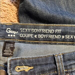 GAP Boyfriend Fit Jeans - Dark Blue